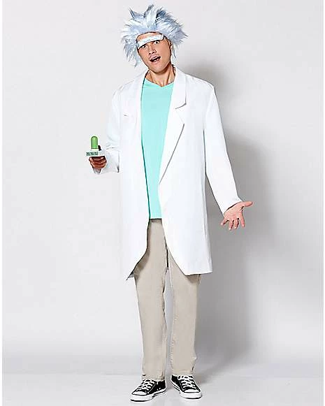 Cheap ✔️ Adult Rick Costume - Rick and Morty 🎉 3 Cheap ✔️ Adult Rick Costume - Rick and Morty 🎉 - Image 2