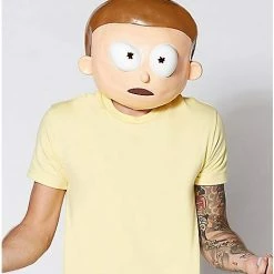 Cheap 😉 Morty Full Mask - Rick and Morty 🎁