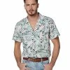 Best Pirce 𧨠Hopper Button Down π Shirt - Stranger Things π 2 Best Pirce 𧨠Hopper Button Down π Shirt - Stranger Things π -Spencer's Shop 01450378 a