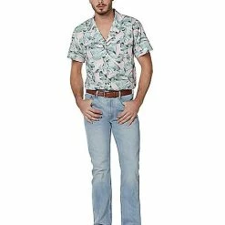 Best Pirce ๐งจ Hopper Button Down ๐ Shirt - Stranger Things ๐ 10 Best Pirce ๐งจ Hopper Button Down ๐ Shirt - Stranger Things ๐ -Spencer's Shop 01450378 c