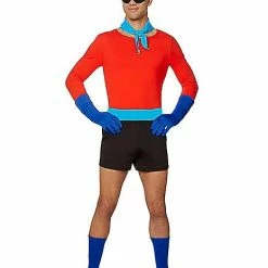 Best Pirce ⌛ Adult Barnacle Boy Costume - SpongeBob SquarePants 😉