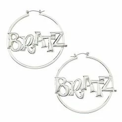 Buy 🌟 Bratz Logo Hoop Earrings 😉