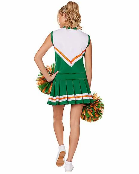Cheap ๐ Adult Hawkins High School Cheer Uniform Costume - Stranger Things ๐ 4 Cheap ๐ Adult Hawkins High School Cheer Uniform Costume - Stranger Things ๐ - Image 2