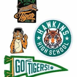 Flash Sale 😉 Go Tigers Pin and Patch Set - Stranger Things 🧨
