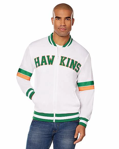 Best Pirce 🥰 Adult Hawkins Track Jacket - Stranger Things 💯