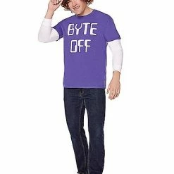 Cheapest 🔥 Adult Byte Off T 👚 Shirt - Stranger Things ⌛ 7 Cheapest 🔥 Adult Byte Off T 👚 Shirt - Stranger Things ⌛ -Spencer's Shop 01600097 c