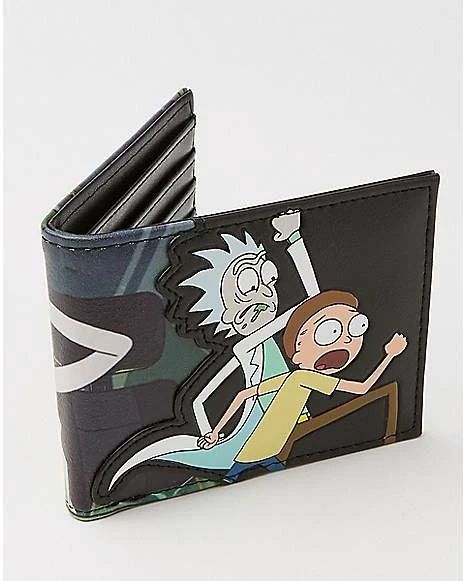 Outlet ✔️ Rick and Morty Bifold Wallet ✔️ 3 Outlet ✔️ Rick and Morty Bifold Wallet ✔️