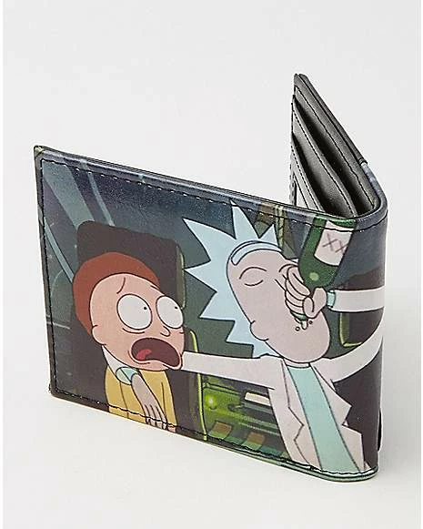 Outlet ✔️ Rick and Morty Bifold Wallet ✔️ 4 Outlet ✔️ Rick and Morty Bifold Wallet ✔️ - Image 2