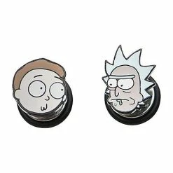 Outlet 🧨 Rick and Morty Fake Plugs - 18 Gauge 🔥