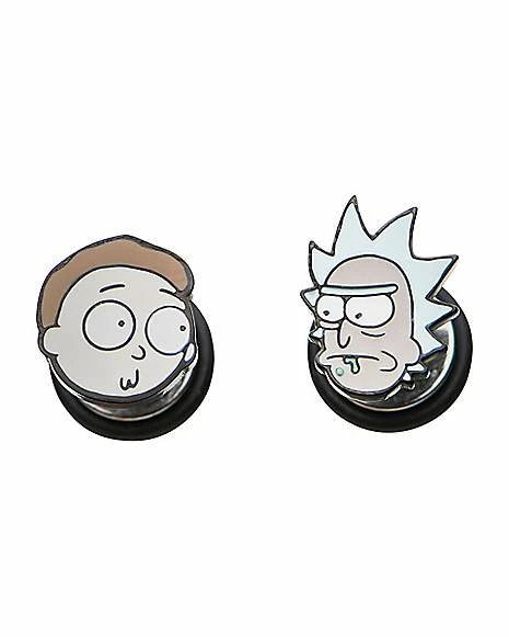 Outlet 𧨠Rick and Morty Fake Plugs - 18 Gauge π₯