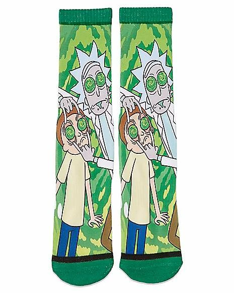 Outlet 🎁 Portal Eyes Rick and Morty Crew 🧦 Socks - 2 Pack 🌟 4 Outlet 🎁 Portal Eyes Rick and Morty Crew 🧦 Socks - 2 Pack 🌟 - Image 2