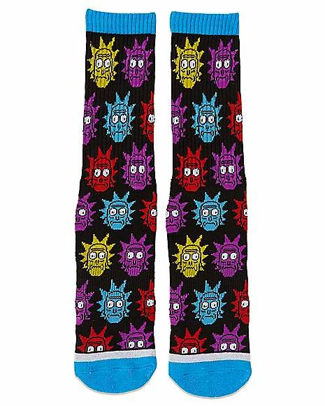 Outlet 🎁 Portal Eyes Rick and Morty Crew 🧦 Socks - 2 Pack 🌟 5 Outlet 🎁 Portal Eyes Rick and Morty Crew 🧦 Socks - 2 Pack 🌟 - Image 3