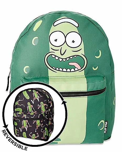 Top 10 ๐ Reversible Pickle Rick ๐ Backpack - Rick and Morty ๐ 2 Top 10 ๐ Reversible Pickle Rick ๐ Backpack - Rick and Morty ๐