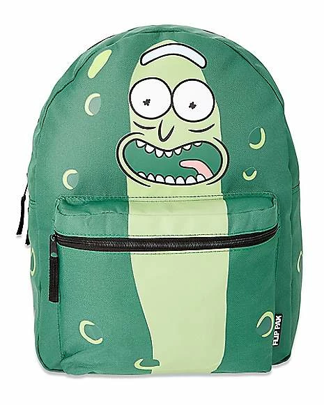 Top 10 ๐ Reversible Pickle Rick ๐ Backpack - Rick and Morty ๐ 3 Top 10 ๐ Reversible Pickle Rick ๐ Backpack - Rick and Morty ๐ - Image 2