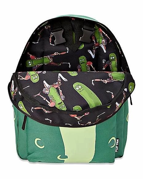 Top 10 ๐ Reversible Pickle Rick ๐ Backpack - Rick and Morty ๐ 5 Top 10 ๐ Reversible Pickle Rick ๐ Backpack - Rick and Morty ๐ - Image 4