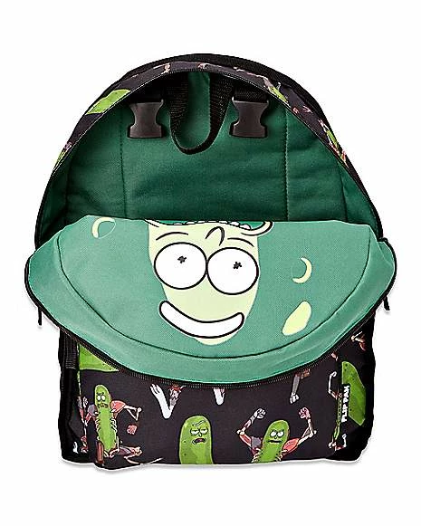 Top 10 ๐ Reversible Pickle Rick ๐ Backpack - Rick and Morty ๐ 9 Top 10 ๐ Reversible Pickle Rick ๐ Backpack - Rick and Morty ๐ - Image 8