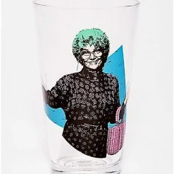 Coupon ✨ Golden 👧 Girls Pint Glasses 4 Pack - 16 Oz. 🌟 -Spencer's Shop 03341922 e