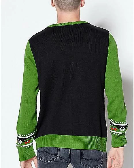 Best Pirce ✨ Light-Up Pickle Rick Ugly Sweater - Rick and Morty ✨ 8 Best Pirce ✨ Light-Up Pickle Rick Ugly Sweater - Rick and Morty ✨ - Image 6
