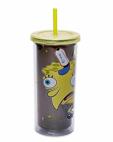 Cheapest ๐ Meme SpongeBob SquarePants Cup With Straw 20 oz. - Nickelodeon ๐ 4 Cheapest ๐ Meme SpongeBob SquarePants Cup With Straw 20 oz. - Nickelodeon ๐ - Image 2