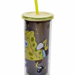 Cheapest ๐ Meme SpongeBob SquarePants Cup With Straw 20 oz. - Nickelodeon ๐ 7 Cheapest ๐ Meme SpongeBob SquarePants Cup With Straw 20 oz. - Nickelodeon ๐ -Spencer's Shop 03462298 c