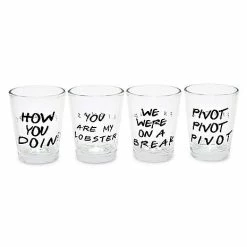 Buy 🧨 Friends Shot Glasses 4 Pack - 1.5 oz. 🤩