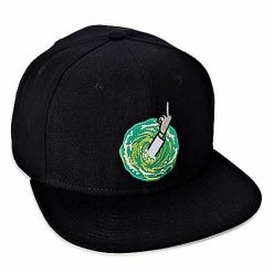 Top 10 🎁 Middle Finger Portal Snapback Hat - Rick and Morty 🥰