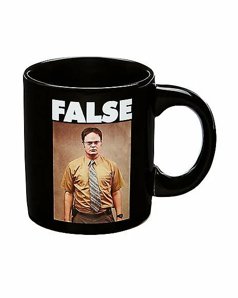 Budget ๐ FALSE Dwight Coffee Mug 20 oz. - The Office ๐ 3 Budget ๐ FALSE Dwight Coffee Mug 20 oz. - The Office ๐