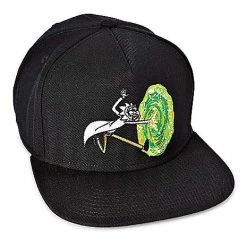 Flash Sale 😀 Portal Rick and Morty Snapback Hat - Rick and Morty 🛒