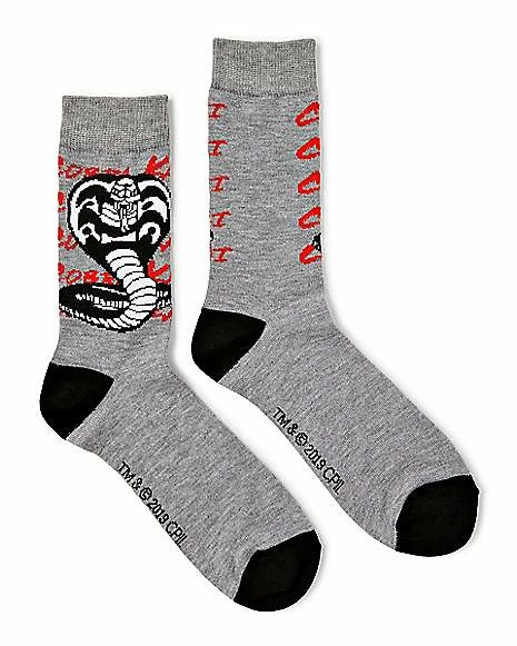 Hot Sale 👍 Snake Cobra Kai Crew 🧦 Socks ✔️ 3 Hot Sale 👍 Snake Cobra Kai Crew 🧦 Socks ✔️