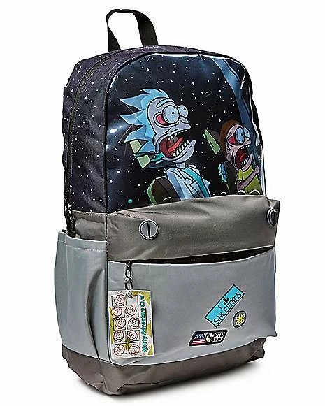 Budget ๐ฏ Screaming Rick and Morty ๐ Backpack ๐ - Image 2