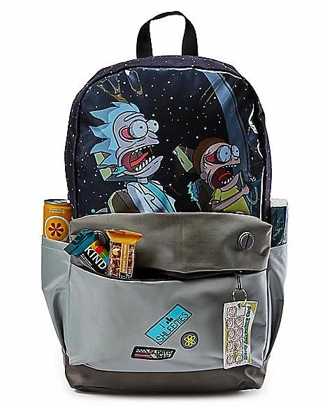 Budget ๐ฏ Screaming Rick and Morty ๐ Backpack ๐ - Image 5