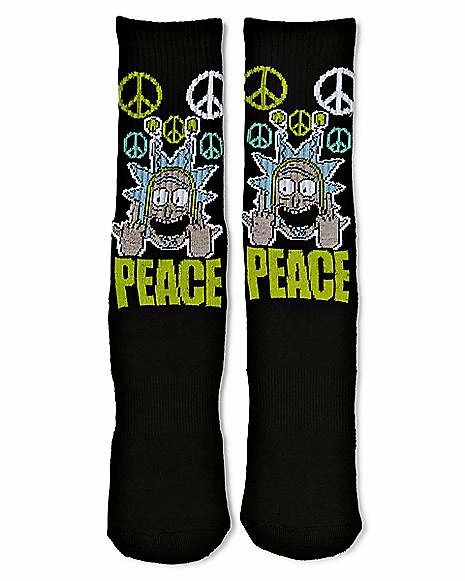 Coupon π Rick Peace 𧦠Socks - Rick and Morty π 3 Coupon π Rick Peace 𧦠Socks - Rick and Morty π