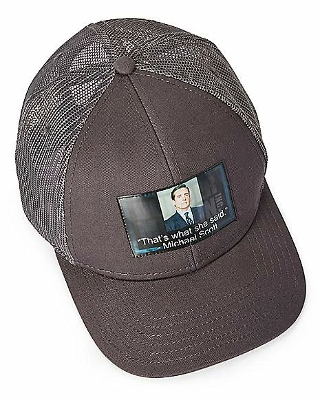 Wholesale 💯 Dunder Mifflin Lenticular Patch Trucker Hat - The Office 😀 4 Wholesale 💯 Dunder Mifflin Lenticular Patch Trucker Hat - The Office 😀 - Image 2