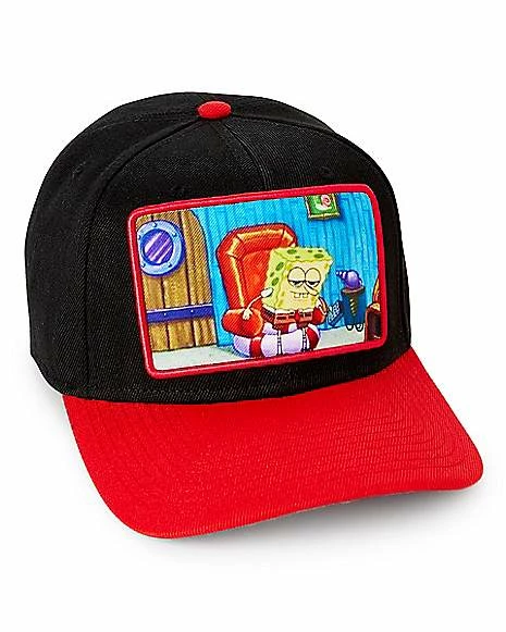 Flash Sale 𧨠Imma Head Out Spongebob Meme Snapback Hat - SpongeBob SquarePants π