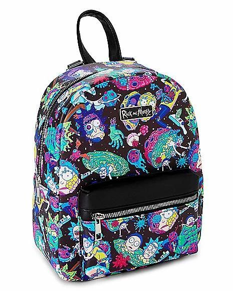 Deals ๐ฅฐ Rick and Morty Portal Mini ๐ Backpack ๐ - Image 2