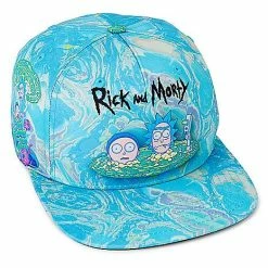 Cheapest 👍 Tie Dye Rick and Morty Snapback Hat ⭐