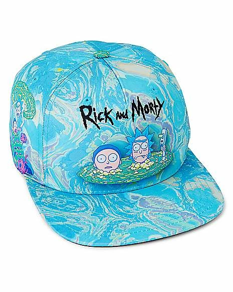Cheapest ๐ Tie Dye Rick and Morty Snapback Hat โญ 3 Cheapest ๐ Tie Dye Rick and Morty Snapback Hat โญ