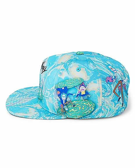 Cheapest ๐ Tie Dye Rick and Morty Snapback Hat โญ 5 Cheapest ๐ Tie Dye Rick and Morty Snapback Hat โญ - Image 3