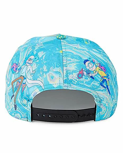 Cheapest ๐ Tie Dye Rick and Morty Snapback Hat โญ 6 Cheapest ๐ Tie Dye Rick and Morty Snapback Hat โญ - Image 4