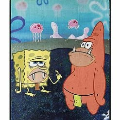 Flash Sale 😉 Stone Heads SpongeBob Fleece Blanket – SpongeBob SquarePants 🎁