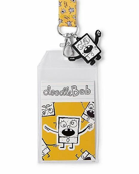 Best Sale 🎉 DoodleBob Lanyard - SpongeBob SquarePants 😀 3 Best Sale 🎉 DoodleBob Lanyard - SpongeBob SquarePants 😀