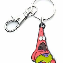 New 👏 Surprised Patrick Keychain – SpongeBob SquarePants 😀