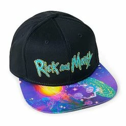 Outlet 💯 Rick and Morty Space Portal Snapback Hat 🎁