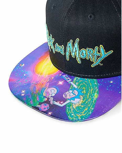 Outlet ๐ฏ Rick and Morty Space Portal Snapback Hat ๐ 6 Outlet ๐ฏ Rick and Morty Space Portal Snapback Hat ๐ - Image 4