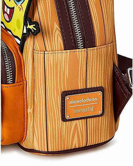 Discount ✔️ Loungefly Spongebob and Patrick Cute Mini 🎒 Backpack 😀 - Image 4