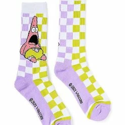 Brand new 🛒 Surprised Patrick Crew 🧦 Socks - SpongeBob SquarePants ✨