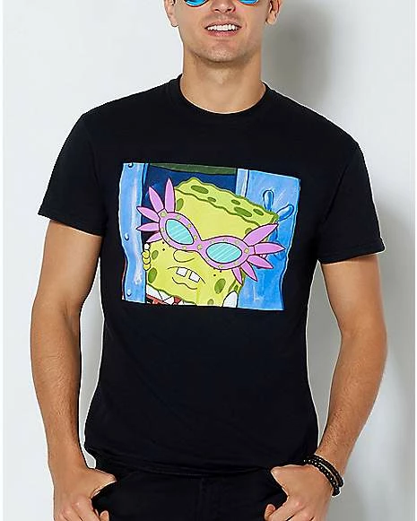 Cheap ๐ Spongebob Pink ๐ Sunglasses T ๐ Shirt โจ 3 Cheap ๐ Spongebob Pink ๐ Sunglasses T ๐ Shirt โจ