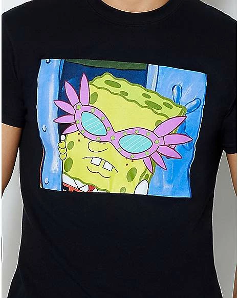 Cheap ๐ Spongebob Pink ๐ Sunglasses T ๐ Shirt โจ 4 Cheap ๐ Spongebob Pink ๐ Sunglasses T ๐ Shirt โจ - Image 2