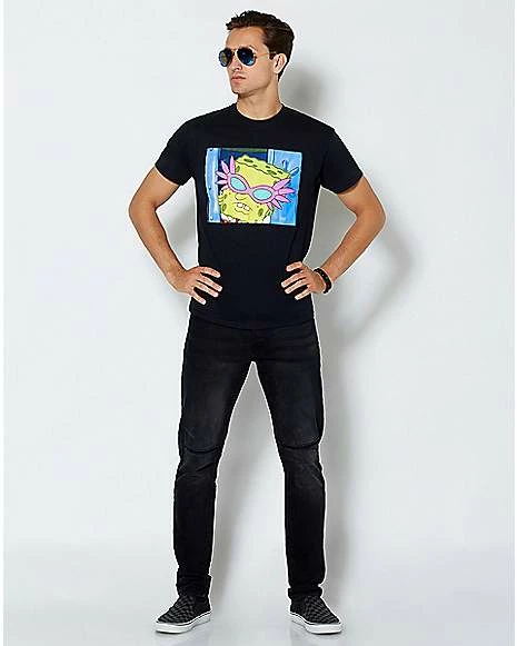 Cheap ๐ Spongebob Pink ๐ Sunglasses T ๐ Shirt โจ 5 Cheap ๐ Spongebob Pink ๐ Sunglasses T ๐ Shirt โจ - Image 3