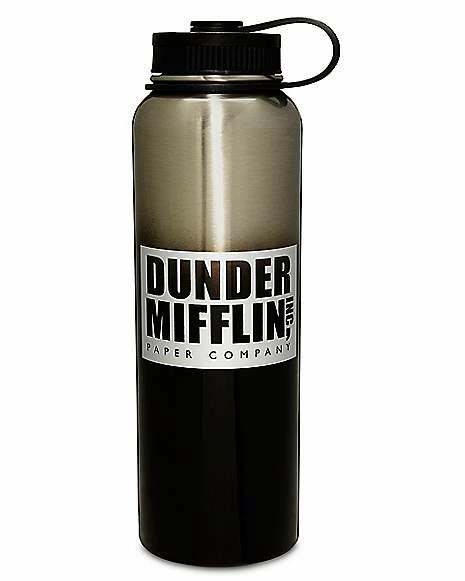 Deals ๐ Dunder Mifflin Water Bottle 40 oz. - The Office ๐
